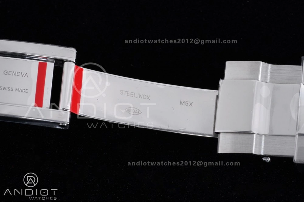 Neat 2023 Daytona 126500 Clean 1:1 Best Edition 904L Steel White Dial on SS Bracelet DD 490