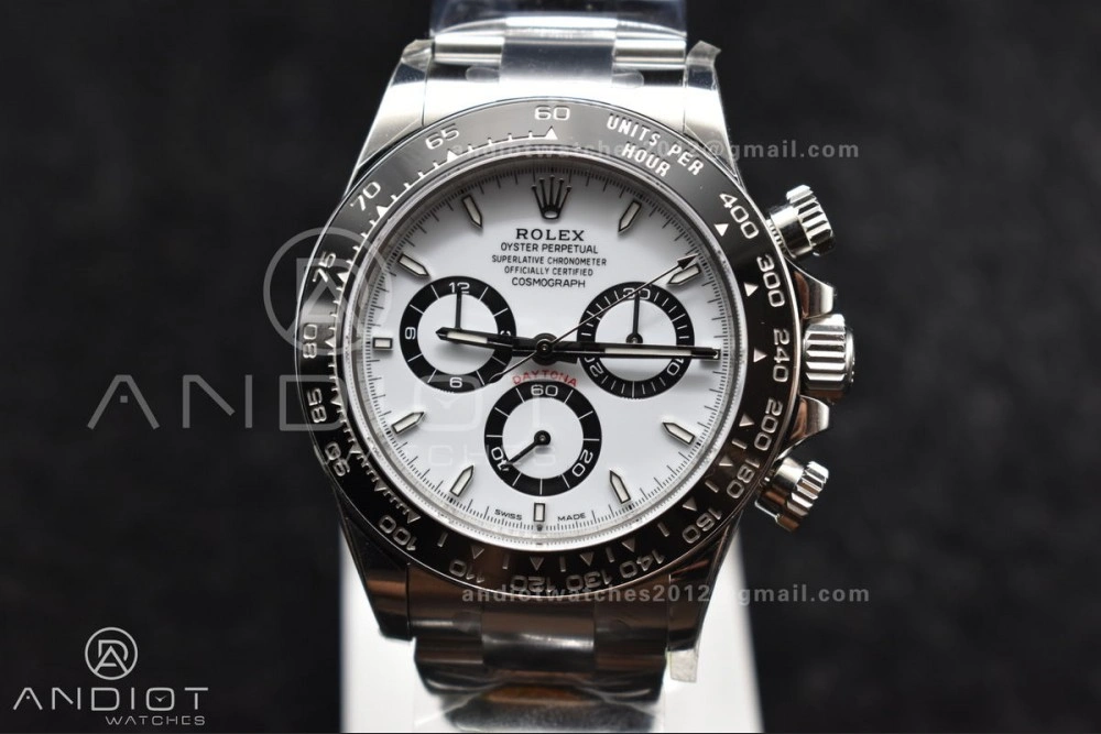Unique 2023 Daytona 126500 ZF 1:1 Best Edition 904L SS Case and Bracelet White Dial SH 495