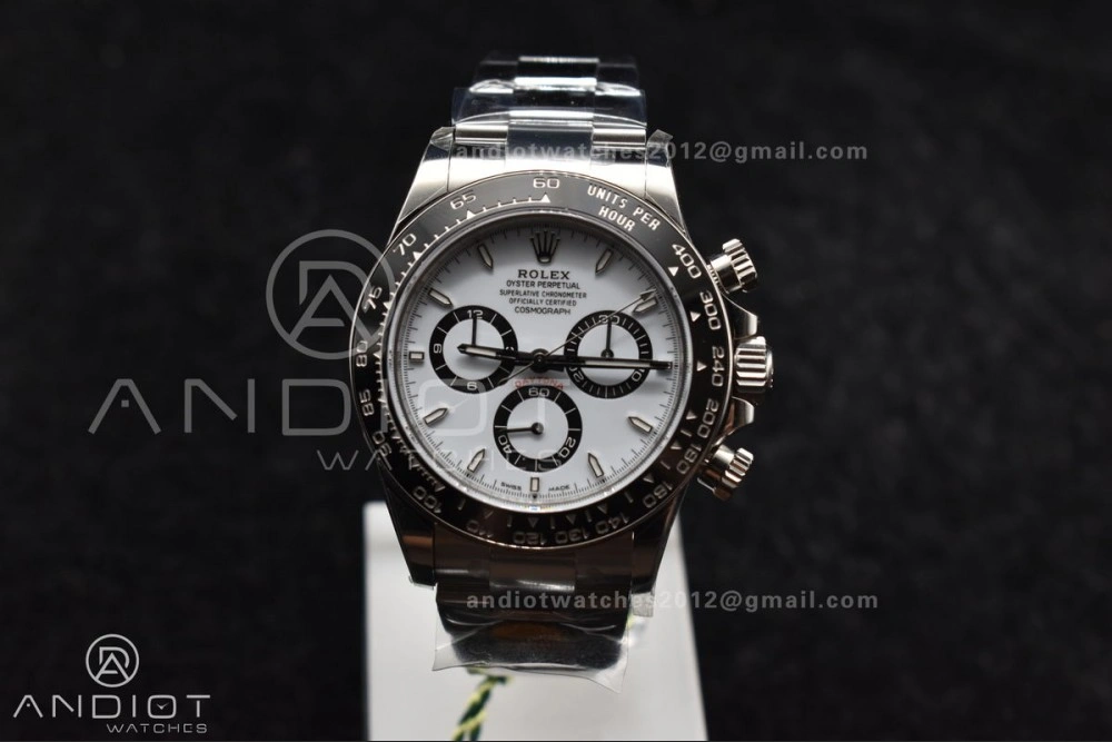 Unique 2023 Daytona 126500 ZF 1:1 Best Edition 904L SS Case and Bracelet White Dial SH 495