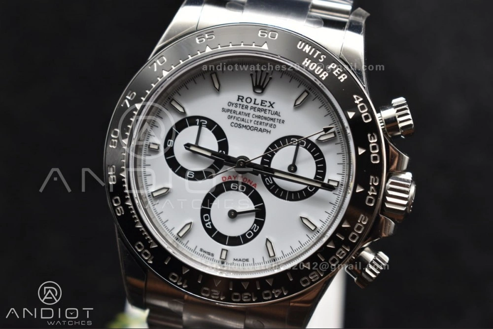 Unique 2023 Daytona 126500 ZF 1:1 Best Edition 904L SS Case and Bracelet White Dial SH 495