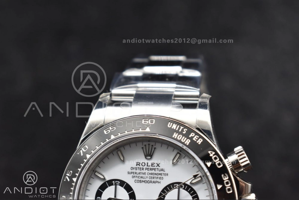 Unique 2023 Daytona 126500 ZF 1:1 Best Edition 904L SS Case and Bracelet White Dial SH 495