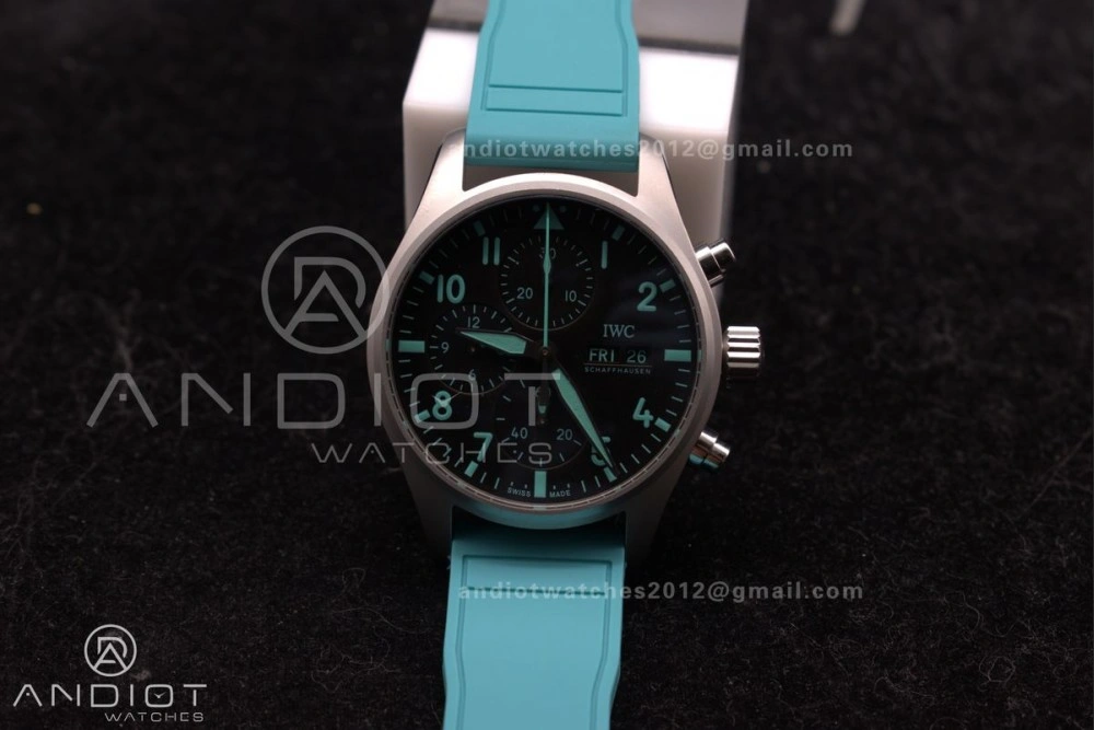 MultiPurpose 2023 TW Factory Best 1:1   IWC Chronograph IW388106 Mercedes-AMG Petronas FORMULA ONE TEAM Green 283