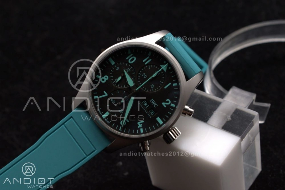 MultiPurpose 2023 TW Factory Best 1:1   IWC Chronograph IW388106 Mercedes-AMG Petronas FORMULA ONE TEAM Green 283