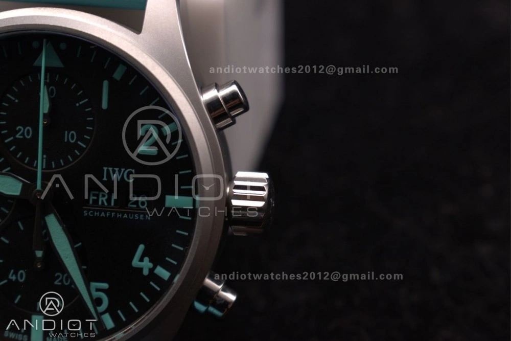 MultiPurpose 2023 TW Factory Best 1:1   IWC Chronograph IW388106 Mercedes-AMG Petronas FORMULA ONE TEAM Green 283