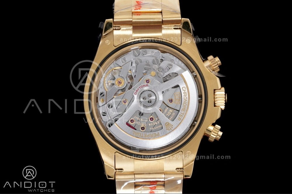 2025 Daytona 126508 QF 1:1 Best Edition Green YG Dial on YG Bracelet QF4131 V6 (Gain Weight) TopPick 493