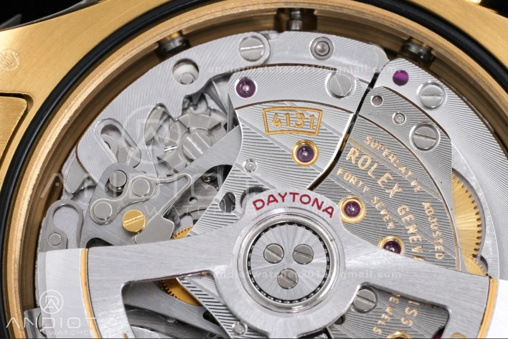 2025 Daytona 126508 QF 1:1 Best Edition Green YG Dial on YG Bracelet QF4131 V6 (Gain Weight) TopPick 493