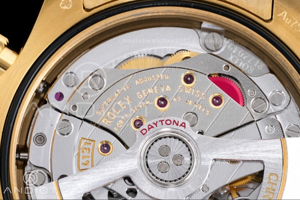 2025 Daytona 126508 QF 1:1 Best Edition Green YG Dial on YG Bracelet QF4131 V6 (Gain Weight) TopPick 493