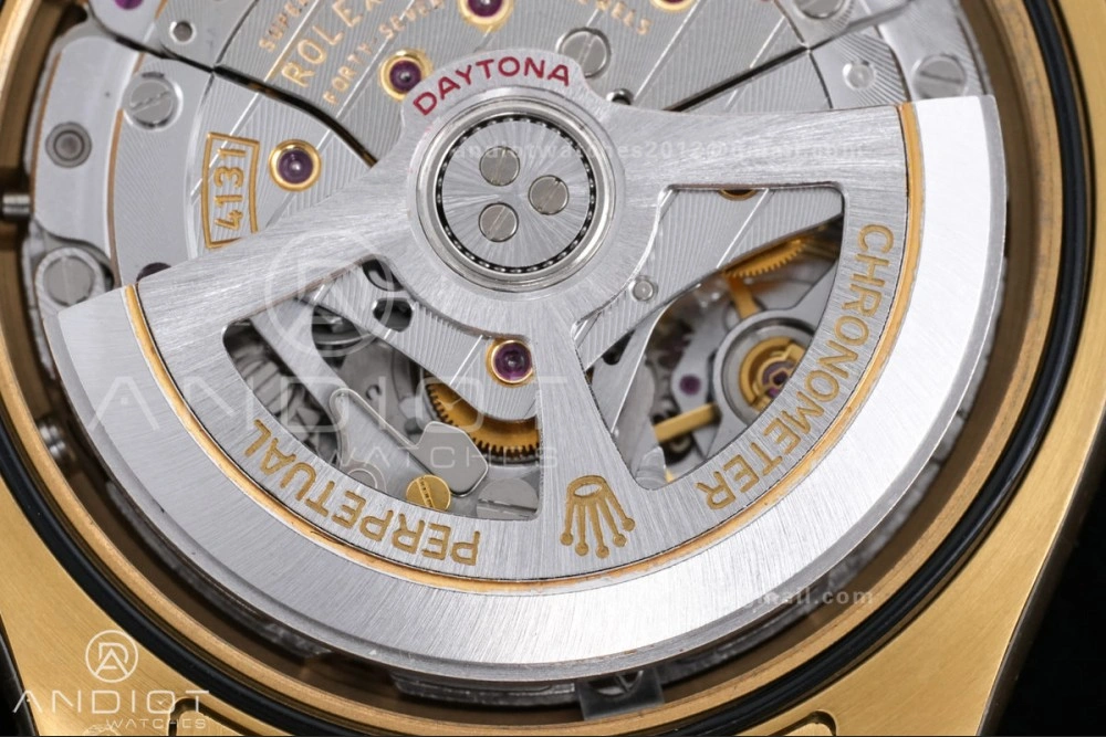 2025 Daytona 126508 QF 1:1 Best Edition Green YG Dial on YG Bracelet QF4131 V6 (Gain Weight) TopPick 493