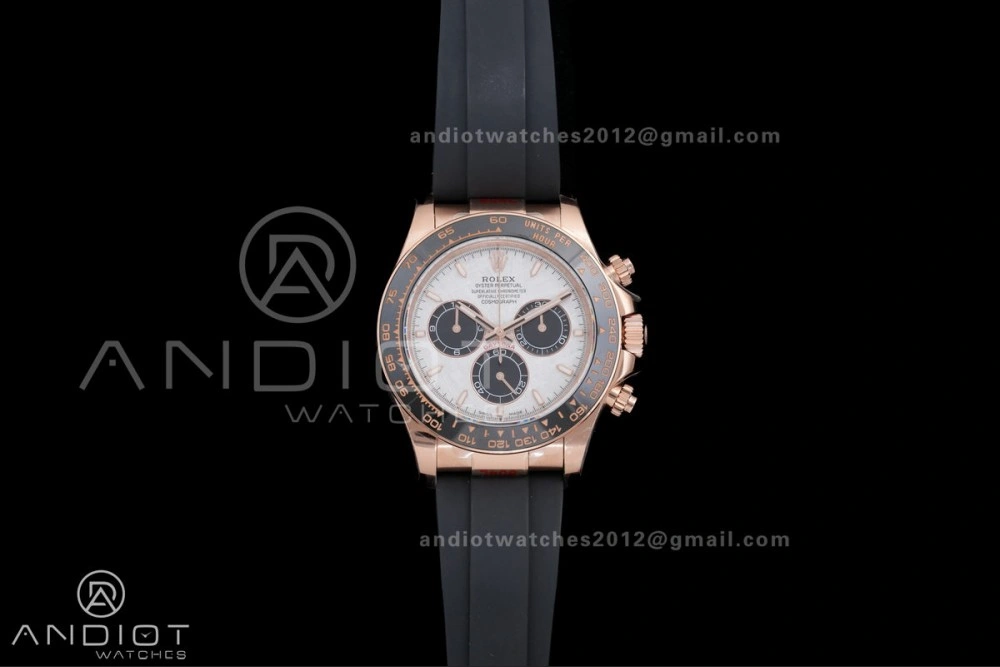 Attractive 2025 Daytona 126515 QF 1:1 Best Edition Meteorite Dial on Oyster-flex Strap QF4131 V10 (Gain Weight) 501