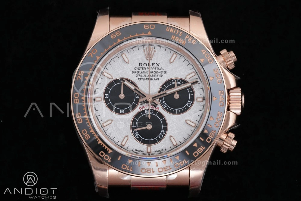 Attractive 2025 Daytona 126515 QF 1:1 Best Edition Meteorite Dial on Oyster-flex Strap QF4131 V10 (Gain Weight) 501