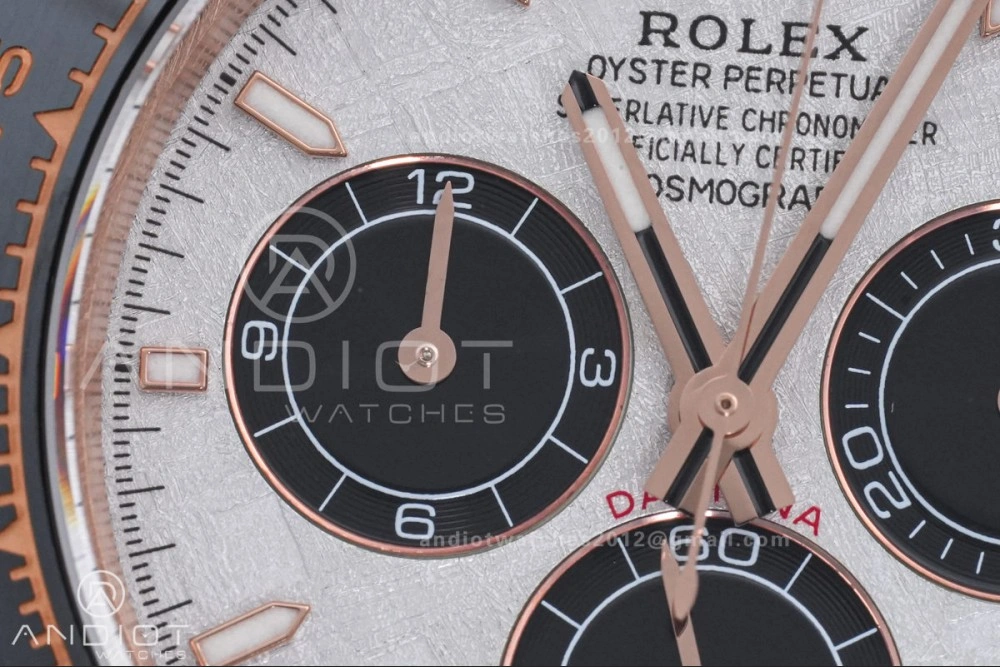Attractive 2025 Daytona 126515 QF 1:1 Best Edition Meteorite Dial on Oyster-flex Strap QF4131 V10 (Gain Weight) 501