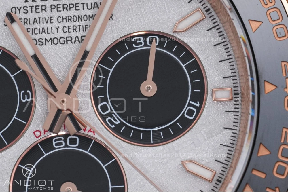 Attractive 2025 Daytona 126515 QF 1:1 Best Edition Meteorite Dial on Oyster-flex Strap QF4131 V10 (Gain Weight) 501