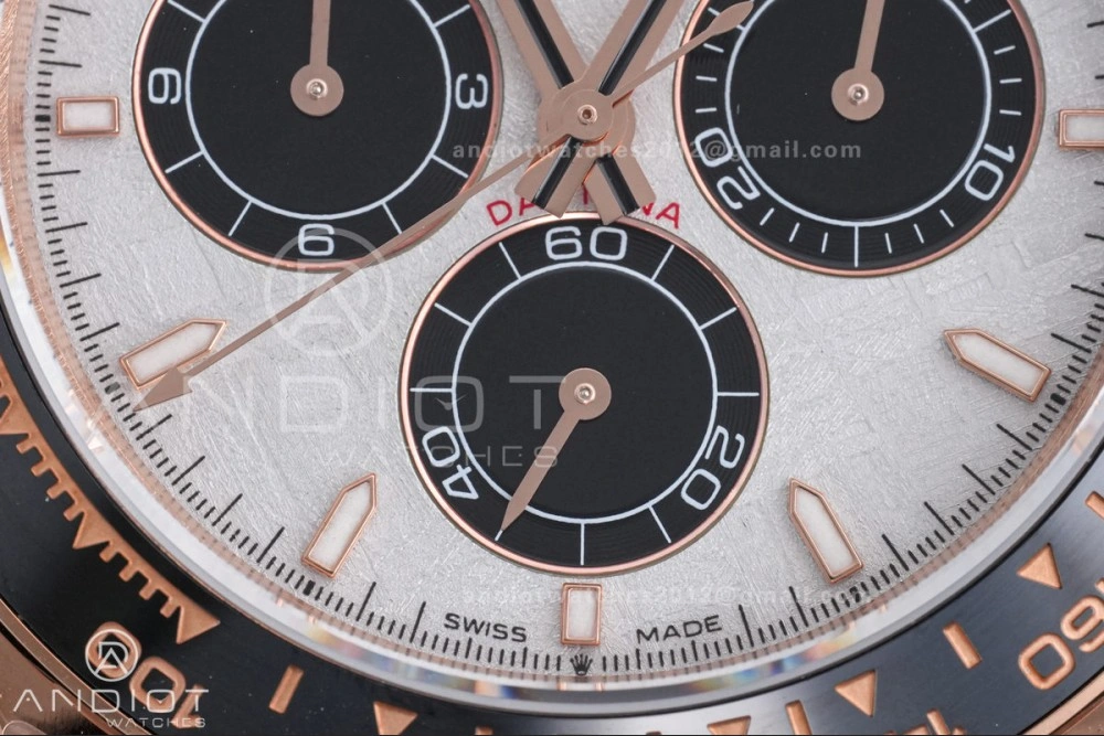Attractive 2025 Daytona 126515 QF 1:1 Best Edition Meteorite Dial on Oyster-flex Strap QF4131 V10 (Gain Weight) 501