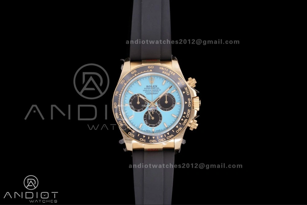 Youthful 2025 Daytona 126518 QF 1:1 Best Edition Turquoise Dial on Oyster-flex Strap QF4131 V10 (Gain Weight) 502