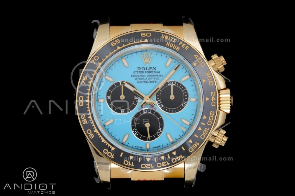 Youthful 2025 Daytona 126518 QF 1:1 Best Edition Turquoise Dial on Oyster-flex Strap QF4131 V10 (Gain Weight) 502