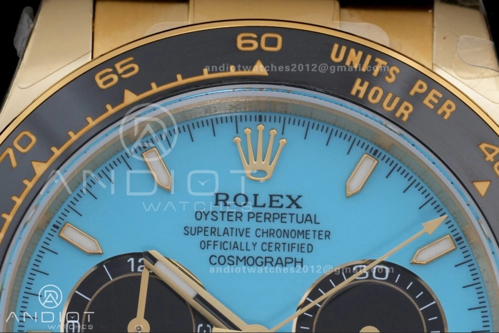 Youthful 2025 Daytona 126518 QF 1:1 Best Edition Turquoise Dial on Oyster-flex Strap QF4131 V10 (Gain Weight) 502