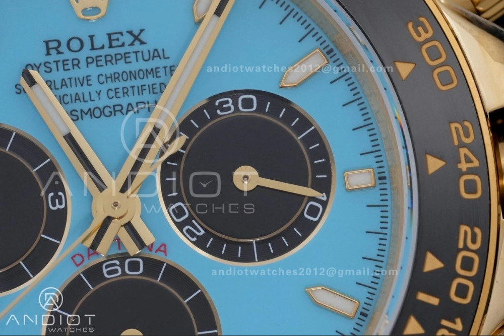 Youthful 2025 Daytona 126518 QF 1:1 Best Edition Turquoise Dial on Oyster-flex Strap QF4131 V10 (Gain Weight) 502