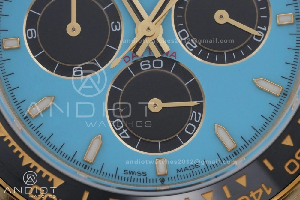 Youthful 2025 Daytona 126518 QF 1:1 Best Edition Turquoise Dial on Oyster-flex Strap QF4131 V10 (Gain Weight) 502