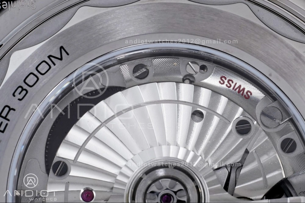2025 New Seamaster 300 VSF 1:1 Best Edition Black Dial on SS Mesh Bracelet SA Durable 19