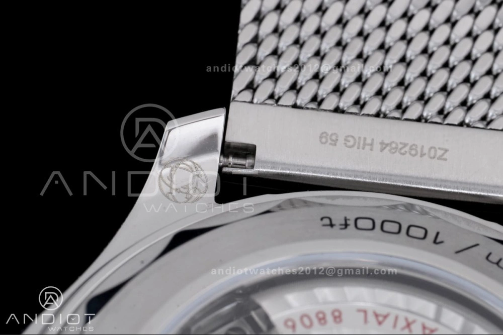 2025 New Seamaster 300 VSF 1:1 Best Edition Black Dial on SS Mesh Bracelet SA Durable 19