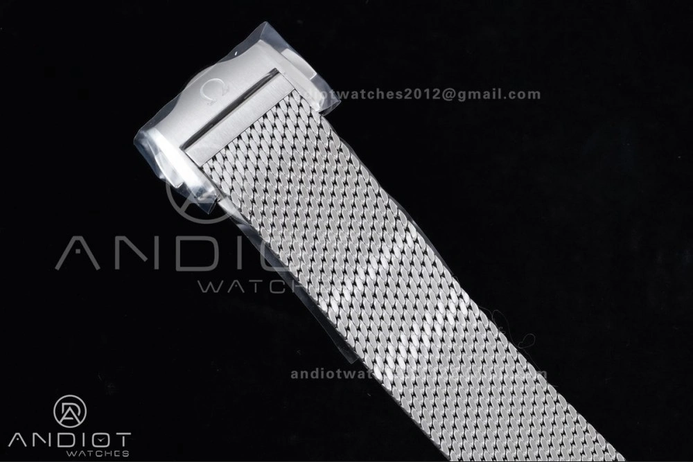2025 New Seamaster 300 VSF 1:1 Best Edition Black Dial on SS Mesh Bracelet SA Durable 19