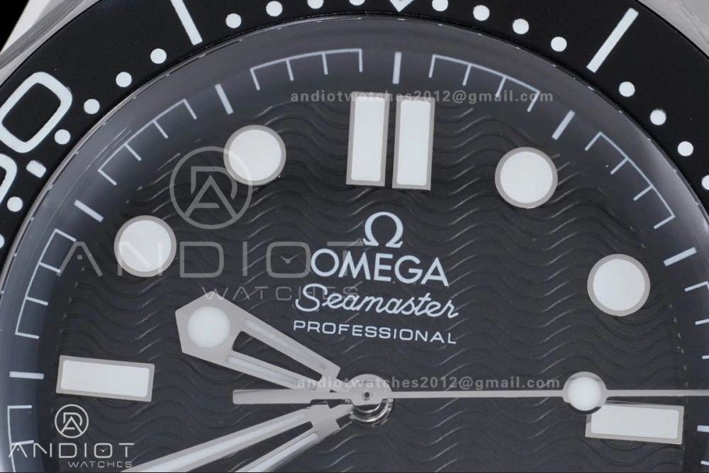 2025 New Seamaster 300 VSF 1:1 Best Edition Black Dial on SS Mesh Bracelet SA Durable 19