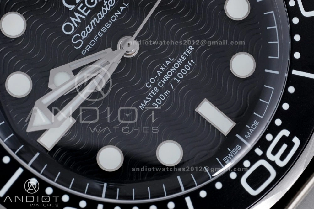 2025 New Seamaster 300 VSF 1:1 Best Edition Black Dial on SS Mesh Bracelet SA Durable 19