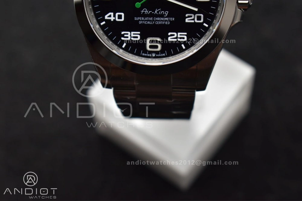 Bold Air-King 126900 VSF 1:1 Best Edition 904L Steel Black Dial on SS Bracelet VS 509