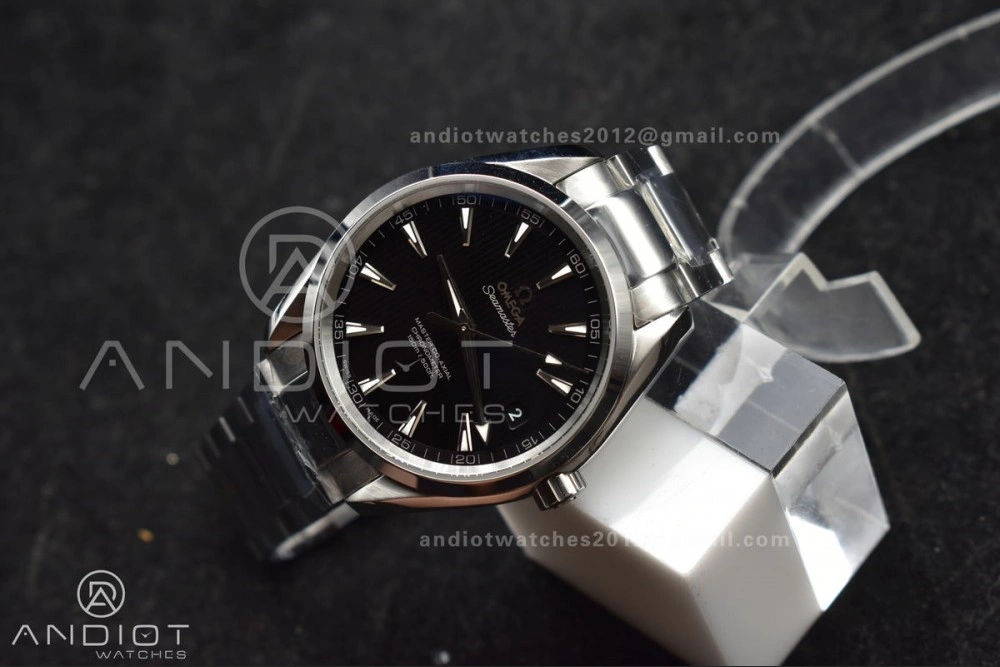 Aqua Terra 150M SS VSF 1:1 Best Edition Black Vertical Dial On SS Bracelet A TopPick 15