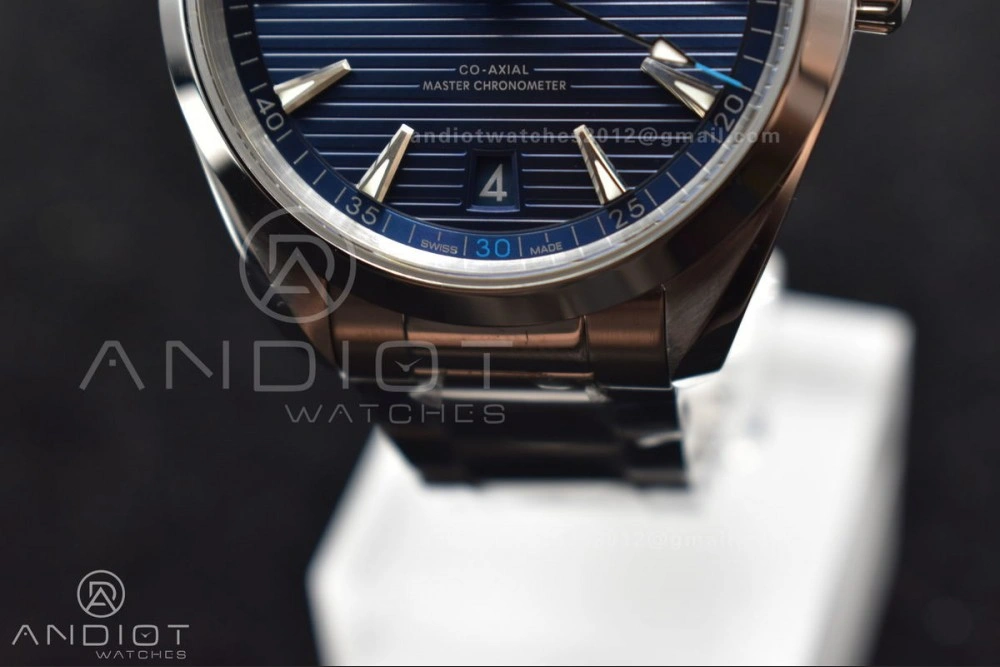 Comfortable Aqua Terra 150M SS VSF 1:1 Best Edition Blue Dial On SS Bracelet A 29