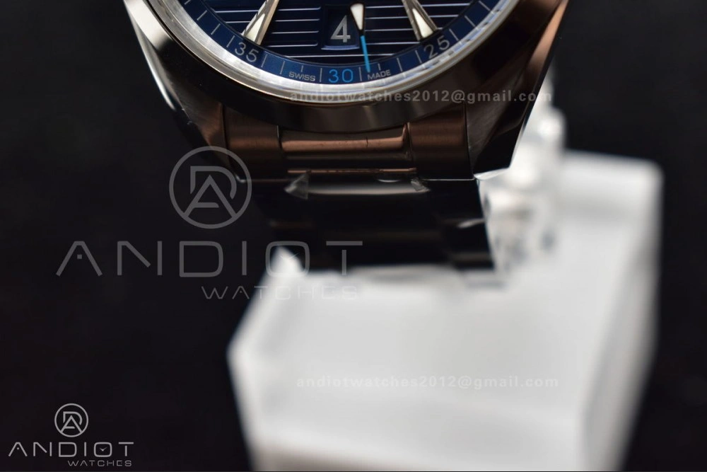 Comfortable Aqua Terra 150M SS VSF 1:1 Best Edition Blue Dial On SS Bracelet A 29