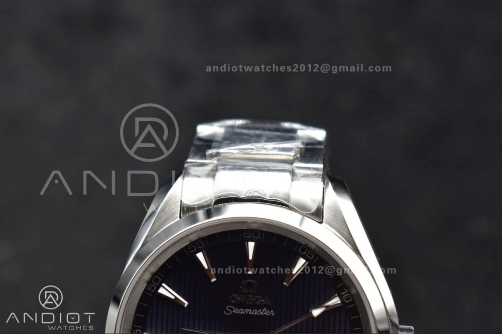 OdorResistant Aqua Terra 150M SS VSF 1:1 Best Edition Blue Vertical Dial On SS Bracelet A 13