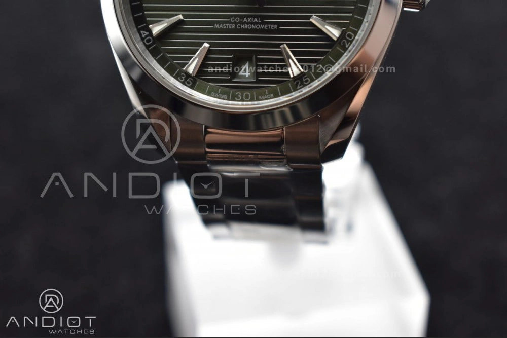 Aqua Terra 150M SS VSF 1:1 Best Edition Teak Dial on SS Bracelet A Comfortable 17