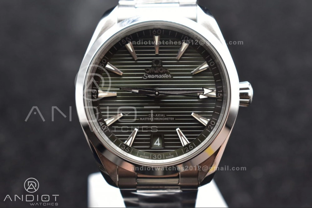 Aqua Terra 150M SS VSF 1:1 Best Edition Teak Dial on SS Bracelet A Comfortable 17
