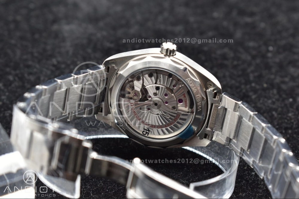 Aqua Terra 150M SS VSF 1:1 Best Edition Teak Dial on SS Bracelet A Comfortable 17