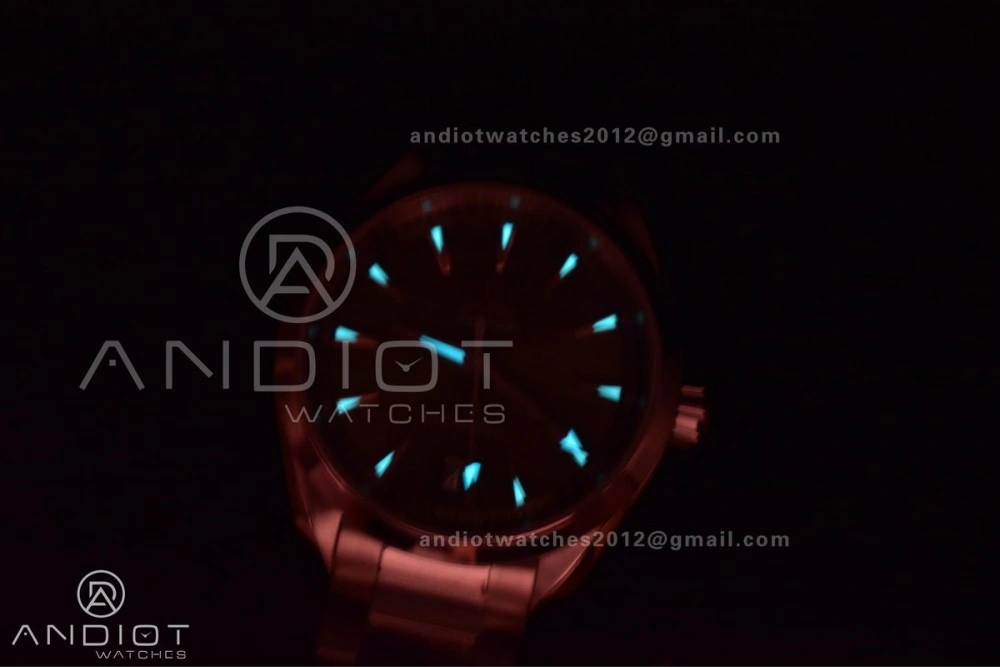 Aqua Terra 150M SS VSF 1:1 Best Edition Teak Dial on SS Bracelet A Comfortable 17