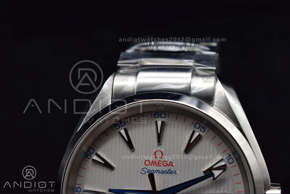 Vibrant Aqua Terra 150M SS VSF 1:1 Best Edition White Dial On SS Bracelet A 16