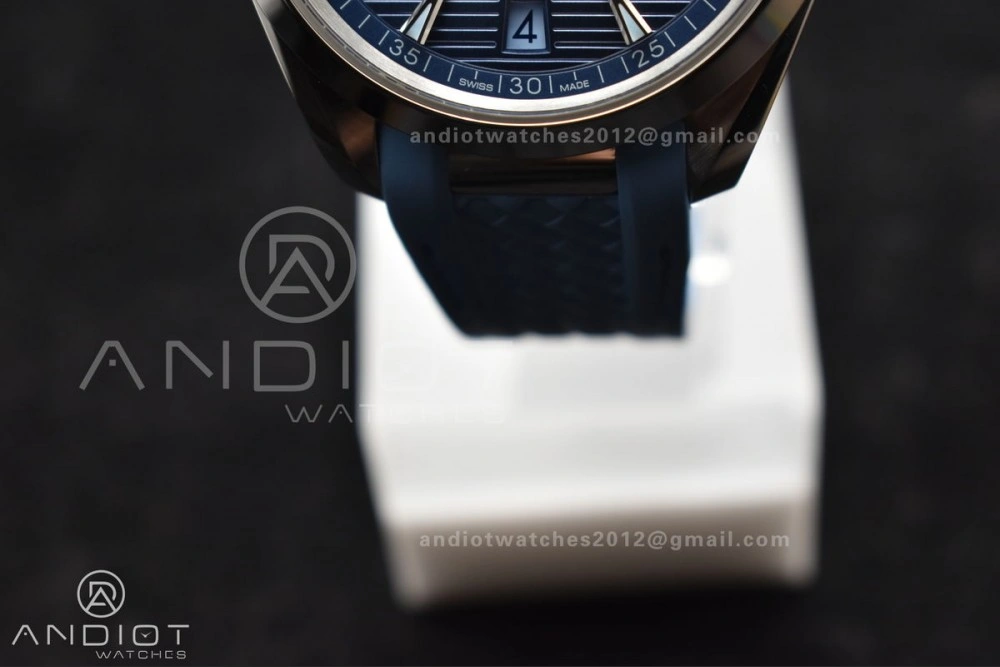 Aqua Terra 41mm VSF 1:1 Best Edition Summer Blue Dial on Blue Rubber Strap A8900 Super Clone Flexible 31