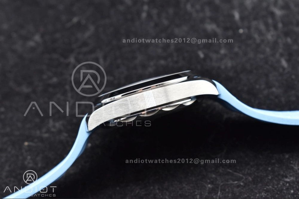 Aqua Terra 41mm VSF 1:1 Best Edition Summer Blue Dial on Blue Rubber Strap A8900 Super Clone Flexible 31