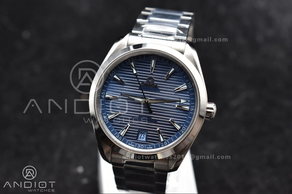 DailyWear Aqua Terra 41mm VSF 1:1 Best Edition Summer Blue Dial on Stainless Bracelet A8900 Super Clone 512
