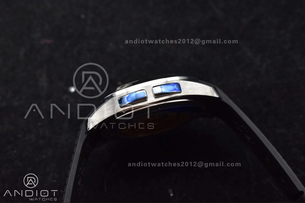Aquanaut 5164A SS GRF Best Edition Gray Dial on Black Rubber Strap A324 V Premium 383