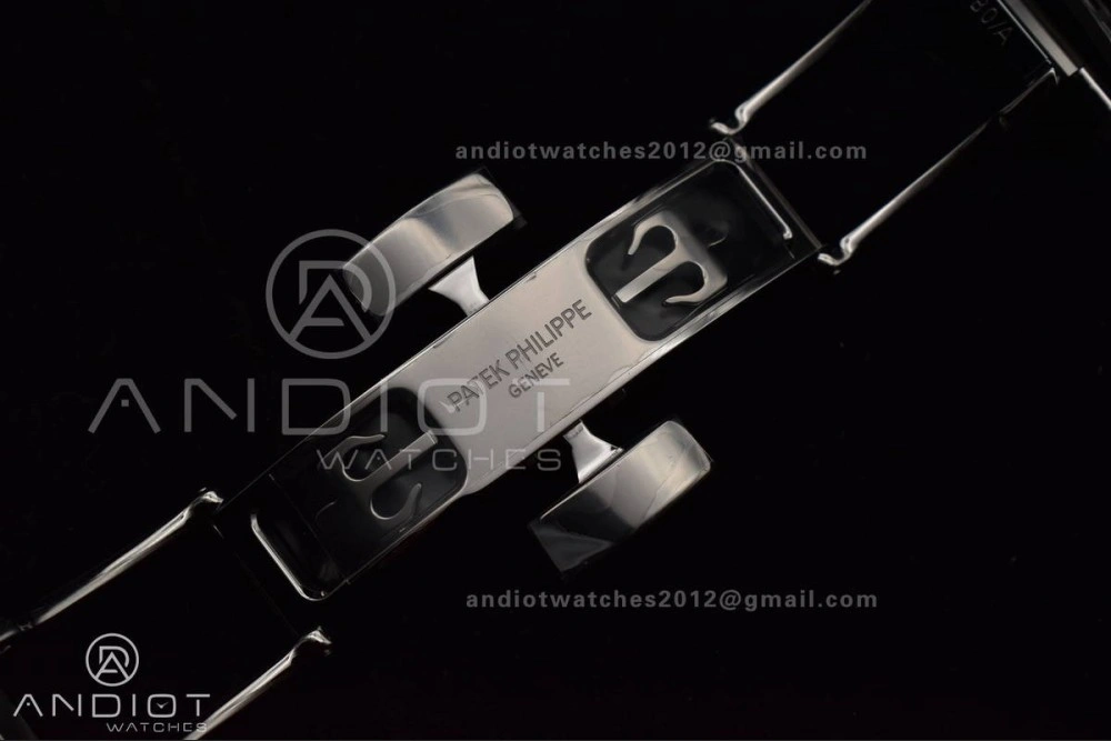 Aquanaut 5167A SS 3KF Best Edition Black Dial on Black Rubber Strap A330 Super Clone V NewStyle 374