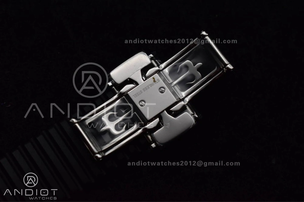 Aquanaut 5167A SS 3KF Best Edition Black Dial on Black Rubber Strap A330 Super Clone V NewStyle 374