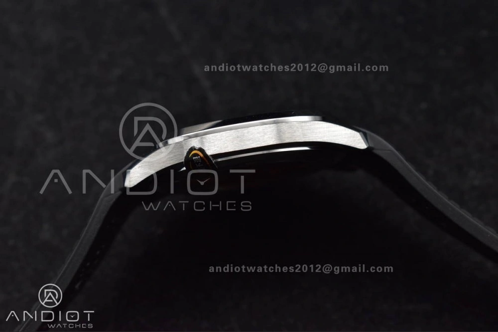 Aquanaut 5167A SS 3KF Best Edition Black Dial on Black Rubber Strap A330 Super Clone V NewStyle 374