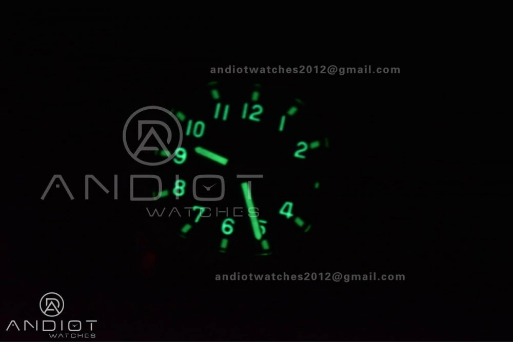 Aquanaut 5167A SS 3KF Best Edition Black Dial on Black Rubber Strap A330 Super Clone V NewStyle 374