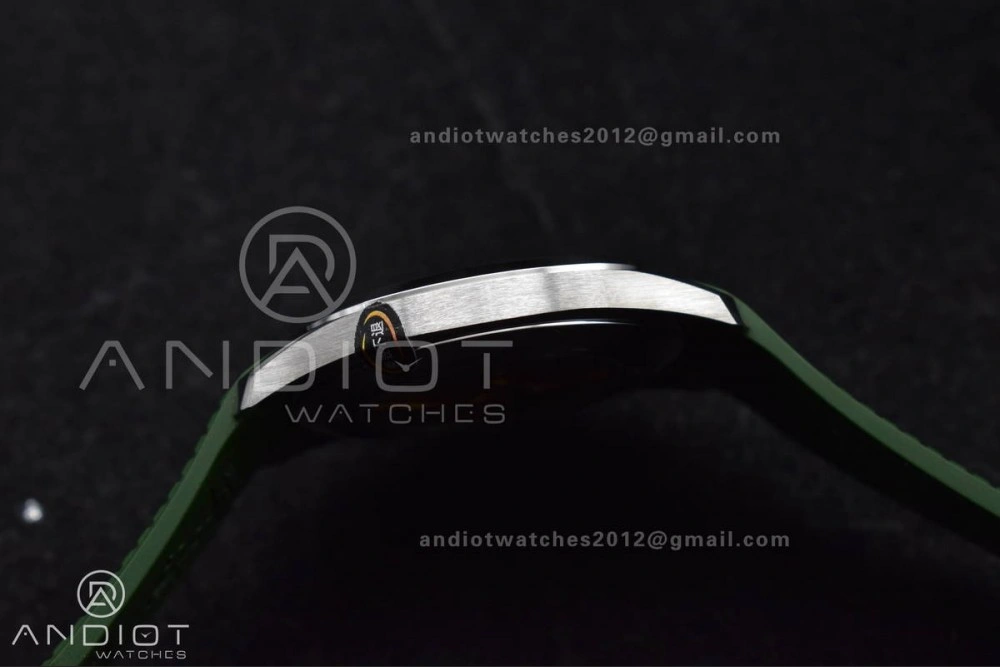 Aquanaut 5167G 42mm SS 3KF 1:1 Best Edition Green Dial on Green Rubber Strap A330 Super Clone V AllSeason 375
