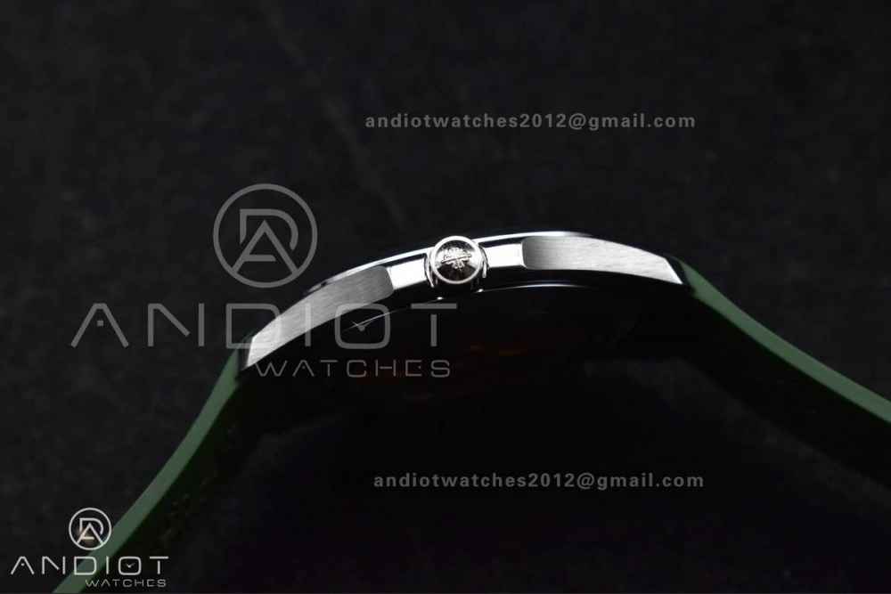 Aquanaut 5167G 42mm SS 3KF 1:1 Best Edition Green Dial on Green Rubber Strap A330 Super Clone V AllSeason 375