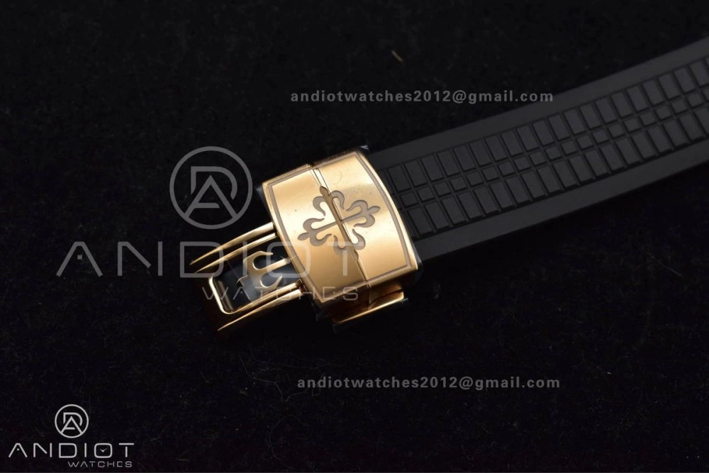 Packable Aquanaut 5167R RG 3KF Best Edition Brown Dial on Brown Rubber Strap A330 Super Clone V 387