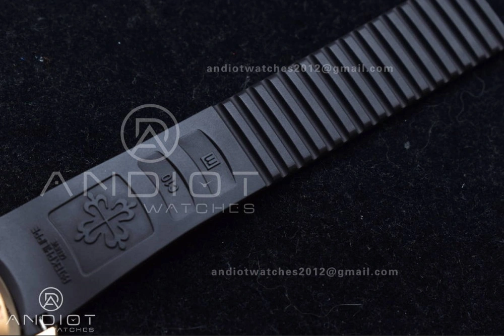 Packable Aquanaut 5167R RG 3KF Best Edition Brown Dial on Brown Rubber Strap A330 Super Clone V 387