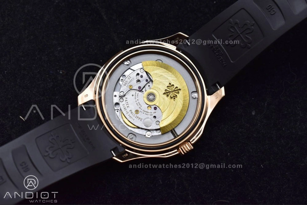 Packable Aquanaut 5167R RG 3KF Best Edition Brown Dial on Brown Rubber Strap A330 Super Clone V 387